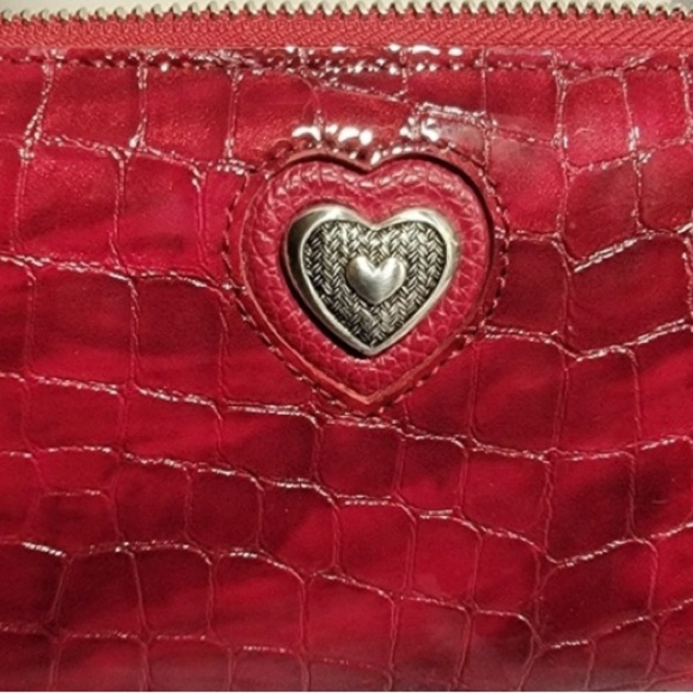 Red crossbody bag